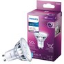 PHILIPS 4.5W MR16 GU10 Base Bright White Dimmable LED Light Bulb