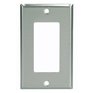 EATON Stainless Steel 1 Device Switch Plate