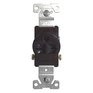 EATON 15 Amp 250V Brown Single Receptacle