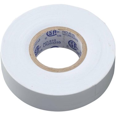 HOME ELECTRIC PVC Electrical Tape - White, 7 mil x 3/4" x 60'