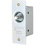 LEVITON 3 Amp 125 Volt Gold Door Switch with Plate