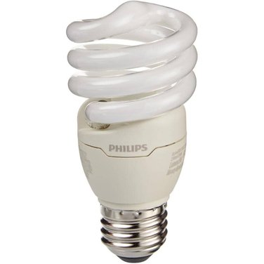 PHILIPS 13W Medium Base Soft White Mini Twister CFL Bulbs - 2 Pack