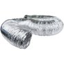 DUNDAS-JAFINE 6" x 25' Flexible Aluminum Foil Duct