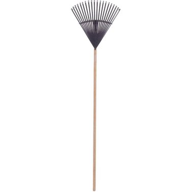 Home Gardener 20 Tines 20" Steel Spring Shrub Rake