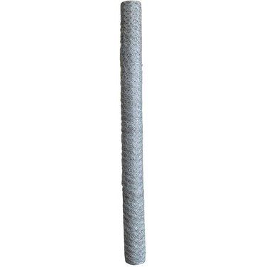 COUNTRY HARDWARE 21-Gauge Galvanized Poultry Netting - 1" x 48" x 50'