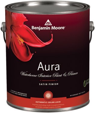 Benjamin Moore Aura Paint - Satin, 3.79 L