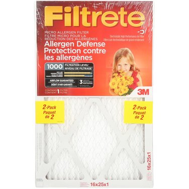 FILTRETE2 Pack 1" x 16" x 25" Electrostatic Allergen Defense Furnace Filters