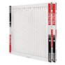 DUSTSTOP2 Pack 1" x 20" x 20" Pleated Furnace Filters