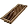 IMPERIAL MANUFACTURING 3" x 10" Brown Floor Register