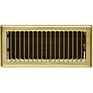 IMPERIAL Floor Diffuser, Brass 4 X 10"