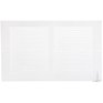 IMPERIAL MANUFACTURING 8" x 14" White Sidewall Grille