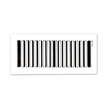 DUNDAS-JAFINE 2 Pack 4" x 10" White Magnetic Register Covers