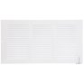 IMPERIAL MANUFACTURING 8" x 16" White Sidewall Grille