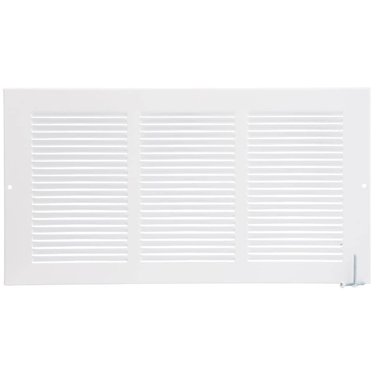 IMPERIAL MANUFACTURING 8" x 16" White Sidewall Grille