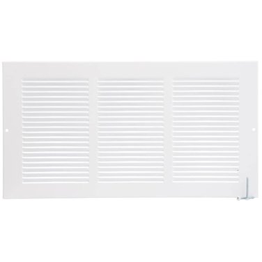 IMPERIAL MANUFACTURING 8" x 16" White Sidewall Grille
