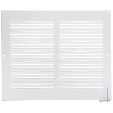 IMPERIAL MANUFACTURING 8" x 10" White Sidewall Grille