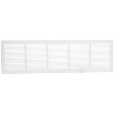 IMPERIAL MANUFACTURING 8" x 30" White Sidewall Grille