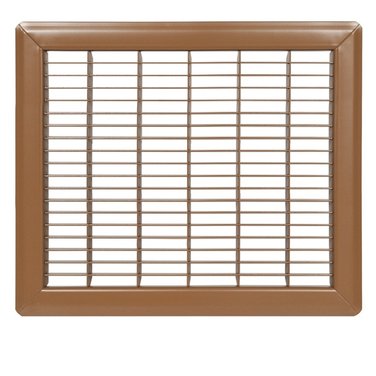 IMPERIAL Floor Grille Brown 8 X 30"