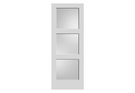 Trimlite Three Panel Shaker Door w/ Diffused Glass