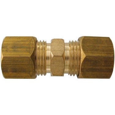 DOMINION 1/4" Brass Compression Union