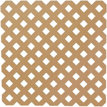 8' x 1/2" Diagonal Cedar Lattice