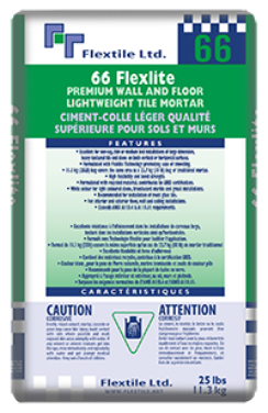 Flextile #66 Lightweight Mortar - 11.3 kg