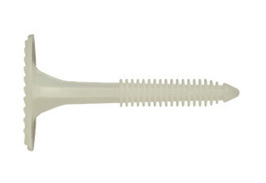 Plastic Insulation Fasteners (2-3/8" Head Diameter) - 250 Pack