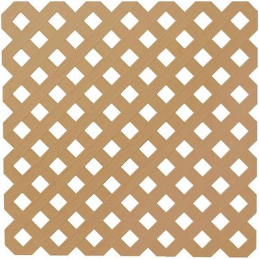 8' x 1" PT Diagonal Lattice - Custom Order