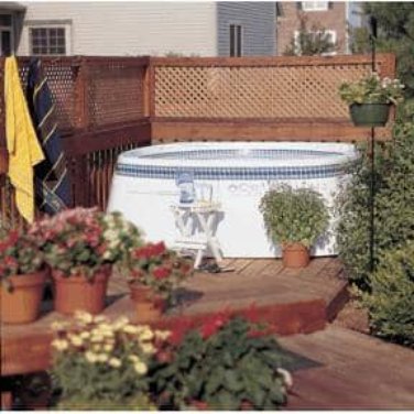 8' x 1" PT Privacy Diagonal Lattice - Custom Order