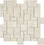 Allure Crema 12x12 Polished Marble Mini Versailles Mosaic