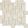 Allure Crema 12x12 Polished Marble Mini Versailles Mosaic