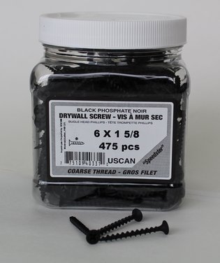 Uscan #6 Coarse Thread Drywall Screws - 475 Pack