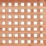 8' X 1/2" Privacy Square Cedar Lattice