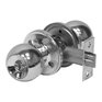 DOOR LOCK KNOB ENTRY STAINLESS STEEL