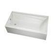 MAAX New Town Alcove Drain Bathtub