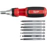 Milwaukee 9 In 1 Square Drive Ratcheting Multi-Bit Driver