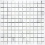1x1 Bianco Venatino Polished Marble Mosaic