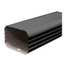 10'x2"x3" BLACK DOWNPIPE