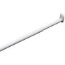HOME HARDWARE 48" - 72" White Adjustable Closet Rod, with Fixed Ends