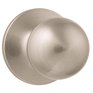 WEISER LOCK Satin Nickel Safelock Regina Dummy Door Knob