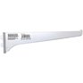 HOME STORAGE 10" White Single Track Shelf Bracket