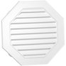 DURAFLO 18" Octagon Gable Vent - White