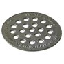 WRIGHT ALUMINUM 4-1/2" Grating Trap Plate Cover