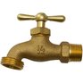 HOME PLUMBER 1/2" Brass Bibb Faucet