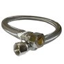 HOME PLUMBER 3/8" x 3/8" Outside Diameter x 20" Faucet Connector