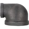 3/4" x 1/2" Black Iron 90 Degree Reducing Elbow