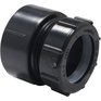 CANPLAS 1-1/2" Hub x 1-1/4" Slip ABS P-Trap Adapter