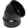 CANPLAS 1-1/2" Hub x Hub ABS 45 Degree Elbow