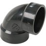 CANPLAS 1-1/2" Hub x Hub ABS 90 Degree Elbow