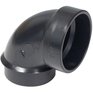 CANPLAS 2" Spigot x 2" Hub ABS 90 Degree Street Elbow